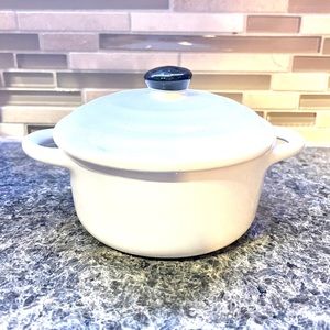 Mini Cocotte Round Ceramic Microwave Safe Cooking Bowls